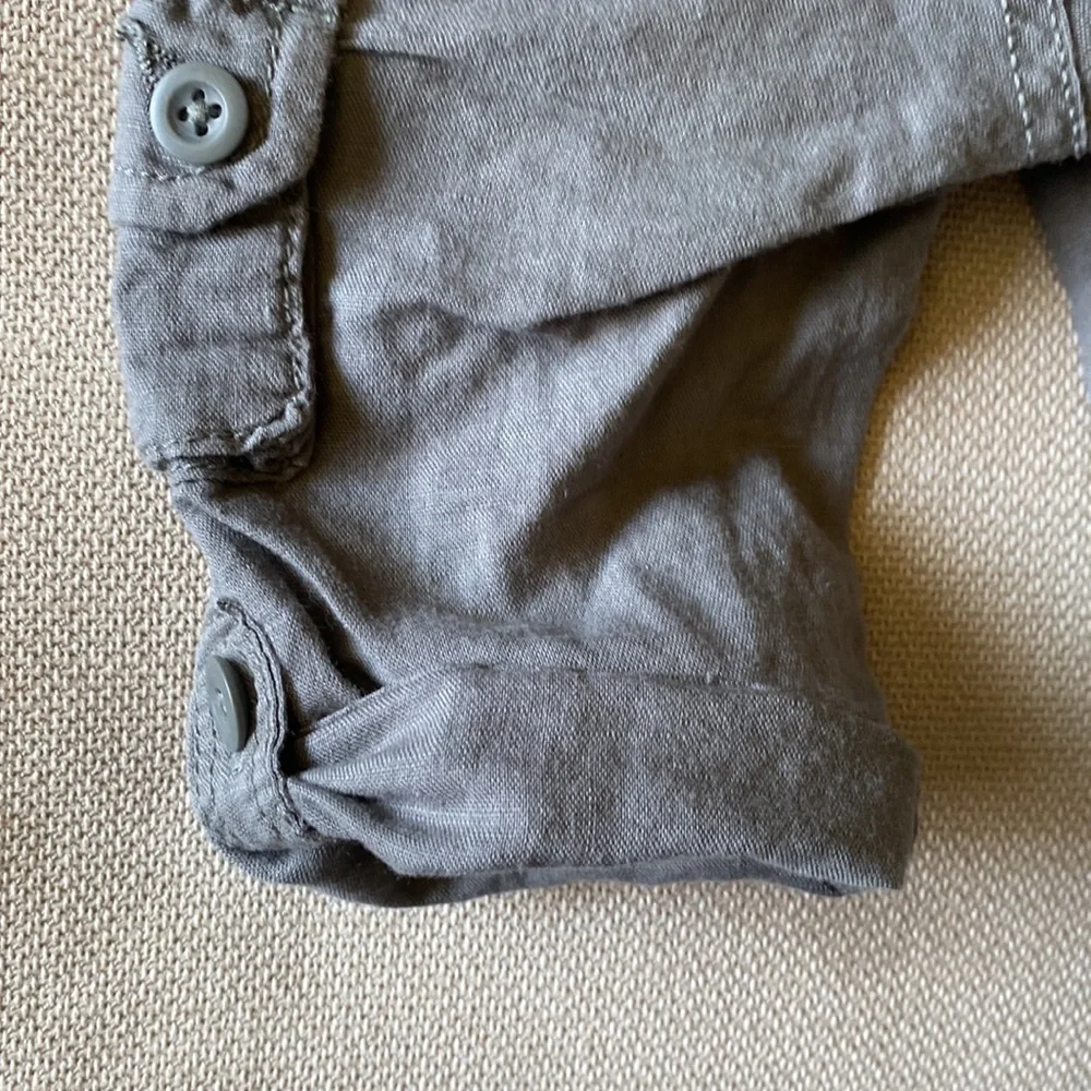 Babygap polo and linen pants size 0-3months